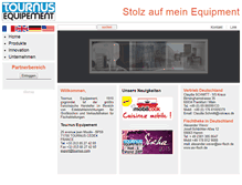 Tablet Screenshot of de.tournus.com